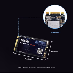 KingSpec M2 SSD PCIe 3.0 128GB 256 GB 512GB 1TB SSD 2TB NVMe SSD Disk M.2 SSD PCIe NVMe hard drive For Lenovo Laptop Desktop - 128GB M.2 NVMe 2280
