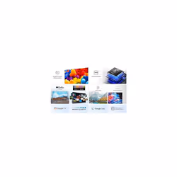 TCL 43V6C-UK 43" 4K Ultra HD, HDR TV, Smart TV Powered by Google TV (Dolby Audio, Voice Control, compatible with Google assistant 2025 Model