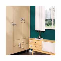 6pcs Baby Cabinet Locks Child Anti Opening Refrigerator Lock - TD1131-6A