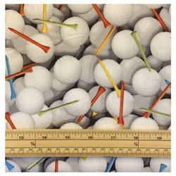 Fat Quarter Golf Balls And Tees Allover 100% Cotton Quilting Fabric