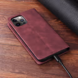 For Samsung S24 Ultra S23 Plus S22 Flip Case Vintage Leather Card Slot Wallet Holder Cover for Galaxy S23ultra S21 FE S10 - dark brown, Samsung S20 FE