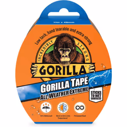 Gorilla Tape All Weather Extreme Black 48mm x 11m