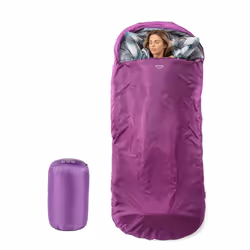 Highlander XL Sleeping Bag - Extra Wide Sleeping Bags for Adults - Rectangular, Lightweight & Water-Resistant - Soft Inner Li ...