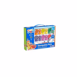 Learning Resources Numberblocks Stampoline Park Stamp Activity Set Numberblocks Colours Washable Inks Arts,mCrafts Colour Blocks Hobby Art 32 Pieces