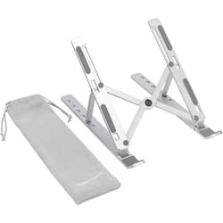 Amazon Basics Laptop Stand with 6-Angle Adjustment, For Laptops 10