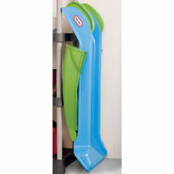 Little Tikes First Slide - Playset for Indoor or Outdoor Use - Garden Toy and Outdoor Activity for Kids, Durable, Stable, Child-Safe - Blue & Green Ga