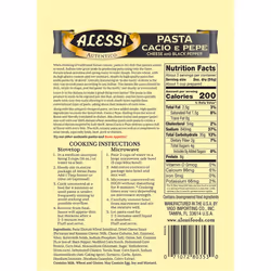Alessi 4 Minute Pasta (Cheese & Black Pepper, 6.35 Ounce (Pack of 6))