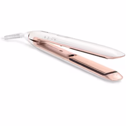 Philips MoistureProtect technology Ionic Straightener, Straightening iron, Warm, 200 °C, High-performance, 15 s, White