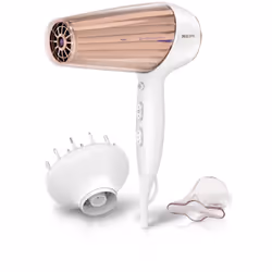 Philips MoistureProtect Sensor Hairdryer, DC, Purple, White, 2.5 m, 2300 W, 220-240 V, 2 W