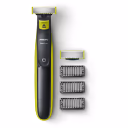 Philips Trim, edge, shave For any length of hair OneBlade, Battery, Green, Grey