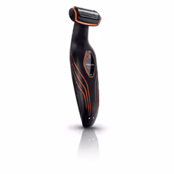 Philips BODYGROOM Series 3000 body groomer BG2026/32, Black, Orange