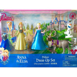 Disney Authentic Princess Elsa and Anna deluxe Dress up