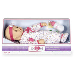 You & Me Sweet Dreams 18 Inch Baby Doll - Blue Eyes in Floral Print