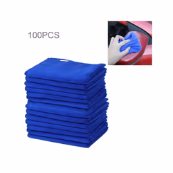 100 PCS 30cm 30cm Quick Dry Towels Cleaning Cloth Car Detailing Care Towels