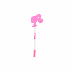Barbie 886105 Logo Pen with Silhouette Topper