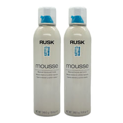 Rusk Maximum Volume & Control Mousse 8.8 Oz (Pack of 2)