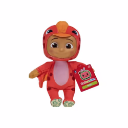 CoComelon Little Dino Soft Plush Toy 20cm Figures - Nina Dino