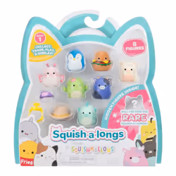 Squishmallows: Squish-a-longs - Figure 8-Pack (Style 1) - Series 1