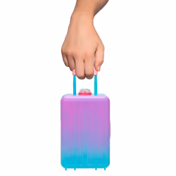 Squishmallows: Squish-a-longs On-The-Go Carry-On Lugagge Playset