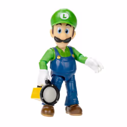 Super Mario Bros The Movie - Luigi Figure with Flashlight Accessory
