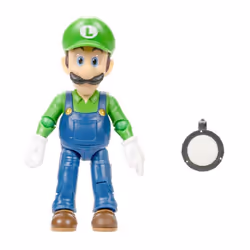Super Mario Bros The Movie - Luigi Figure with Flashlight Accessory