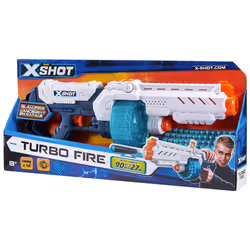 ZURU XShot Turbo Fire Foam Dart Blaster with Slam Fire inc. 48 Darts