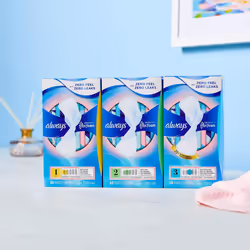 Always Infinity Flexfoam Heavy Fow Pads for Women - 32 Pads