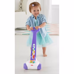 Fisher-Price Corn Popper, Toddler Push Walk Toy Sounds Purple