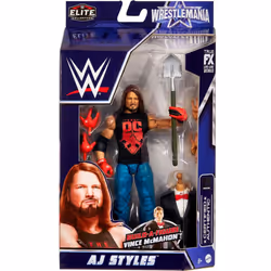 WWE Elite Series Wrestlemania 38 AJ Styles