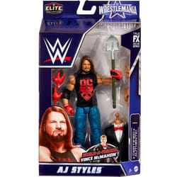 WWE Elite Series Wrestlemania 38  AJ Styles