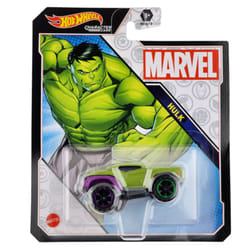 Hot Wheels Marvel Hero Hulk Character Diecast Car Official Mattel