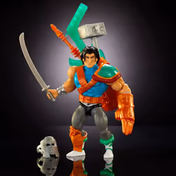 MOTU x TMNT Turtles of Grayskull Action Figure Casey Jones 14 cm