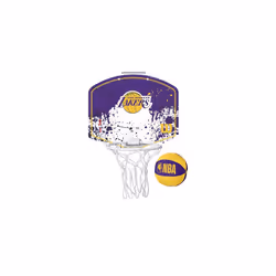basketball ring NBA Team Mini LA Lakers purple/yellow 2-piece