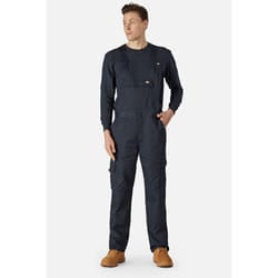 Dickies Everyday Bib and Brace Polyester Men's Blue Work Overall - Blue, XL