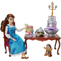 Disney Belle Classic Doll Dinner Party Play Set - Beauty and The Beast
