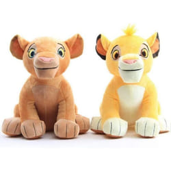 2pcs Gifts Simba Nala  Doll Soft Stuffed Toy for Children 26cm