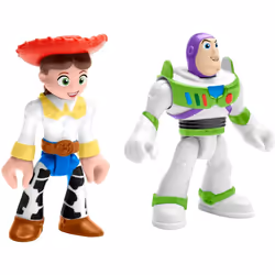 Imaginext Disney Pixar Toy Story Figures - Buzz Lightyear and Jessie