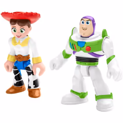 Imaginext Disney Pixar Toy Story Figures - Buzz Lightyear and Jessie