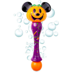Disney Mickey Mouse Jack-o'-Lantern Halloween Light-Up Bubble Wand