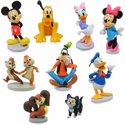 Disney Mickey Mouse and Friends Deluxe Figure Play Set