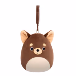 Squishmallows Barkevina 3.5" Clip-On Plush