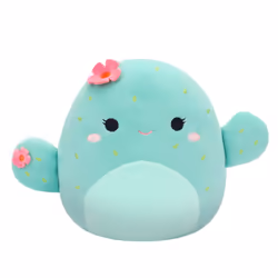 Squishmallows Graciela the Mint Barrel Cactus w/Pink Flowers 7.5" Plush Soft Toy