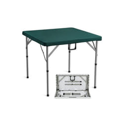 Vevor SDMJZBSWZDSTQ0FNSV0 Fold-in-Half 4 Player Card Mahjong Table with Wear-Resistant Tabletop