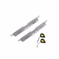 Vevor CLDWJJBXG0WZJ67CWV0 Wheel Alignment Tool, Toe Alignment Toe Plates - Stainless Steel Wheel Alignment Tool Plate - Pack ...
