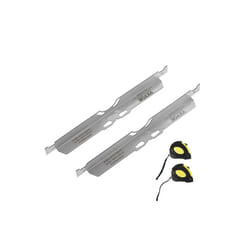 Vevor CLDWJJBXG0WZJ67CWV0 Wheel Alignment Tool, Toe Alignment Toe Plates - Stainless Steel Wheel Alignment Tool Plate - Pack of 2