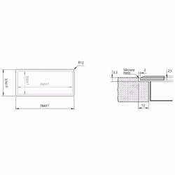 Foster 7330 200 hob Black Built-in Zone induction hob 3 zone(s)
