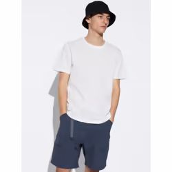 Uniqlo Japan Supima CoTTon Crew Neck T shirT shorT Sleeve - 00 WHITE/XL
