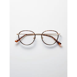 Uniqlo Japan Round Combination Sunglasses - 37 BROWN/ONE SIZE