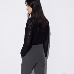 Uniqlo Japan Stretch Pants - 09 BLACK/XL