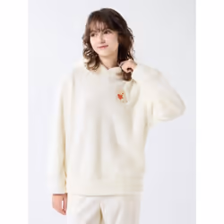 Uniqlo Japan Mofusand Furry Fleece Set - 01 OFF WHITE/M